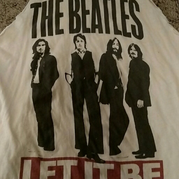 Beatles distressed tank - Picture 3 of 4