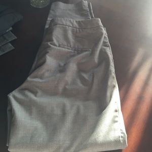 Light gray slacks