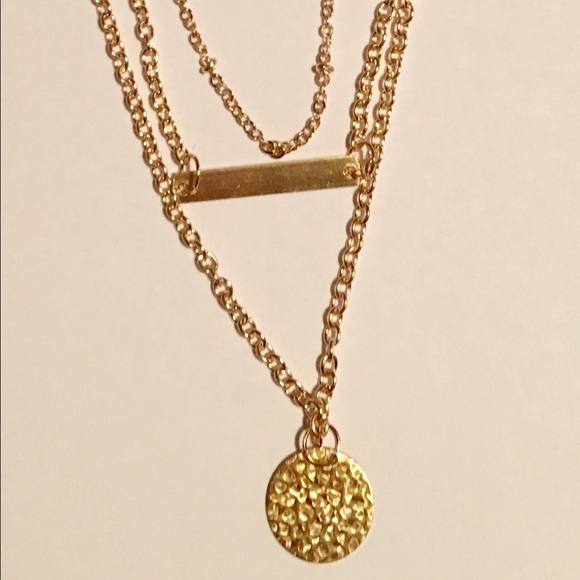 Simple layered necklace - Picture 3 of 3