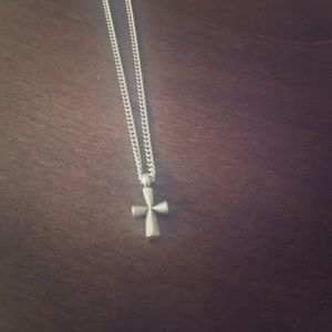 James Avery Cross Charm Necklace