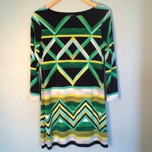 Macy's Geometric Shift Dress