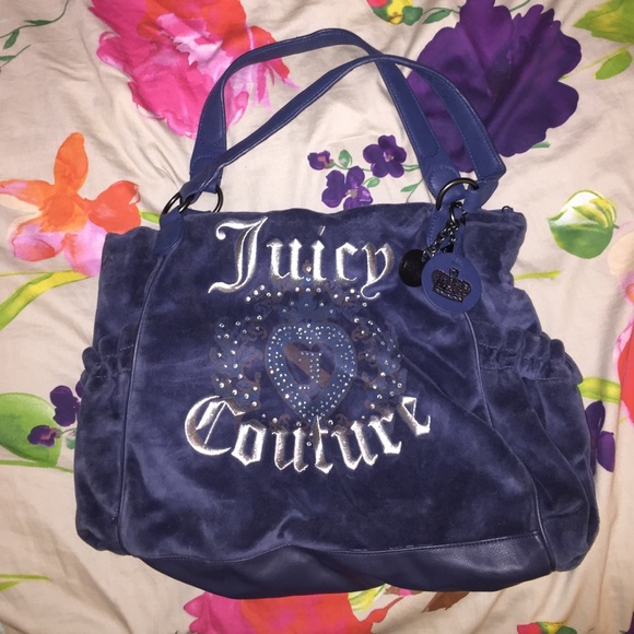 Navy/Blue Juicy Couture purse!!