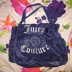 Navy/Blue Juicy Couture purse!!