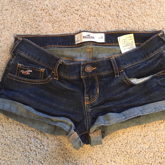 Hollister denim shorts