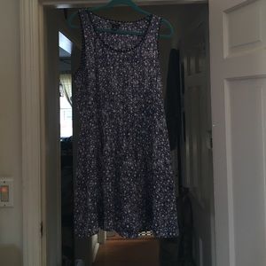 Club Monaco Blue Starburst Dress