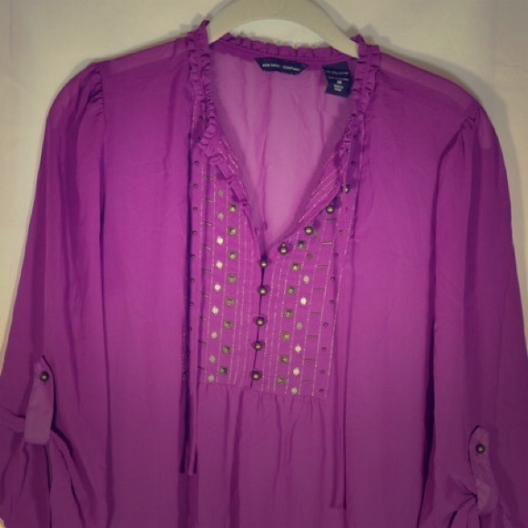 Translucent tunic