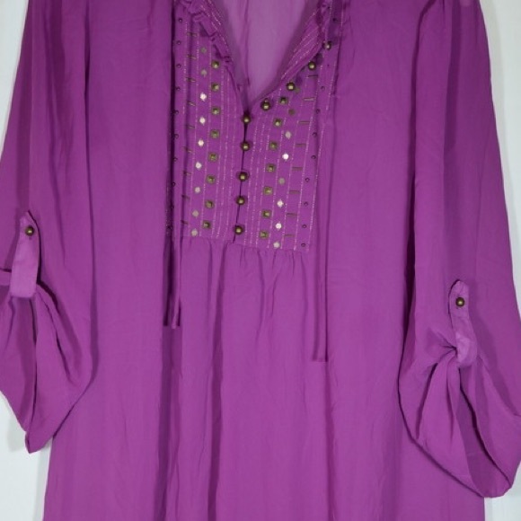 Translucent tunic - Picture 3 of 3