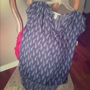 H&M Giraffe top