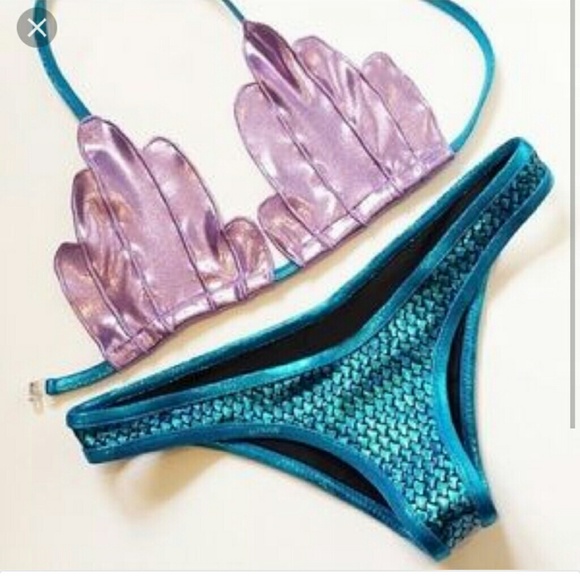 Other - NEW Mermaid two piece swim suit
