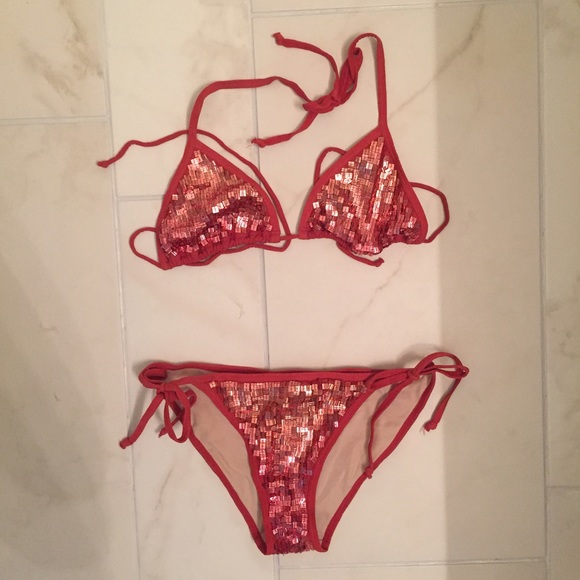 Victorias Secret Sequin Bikini
