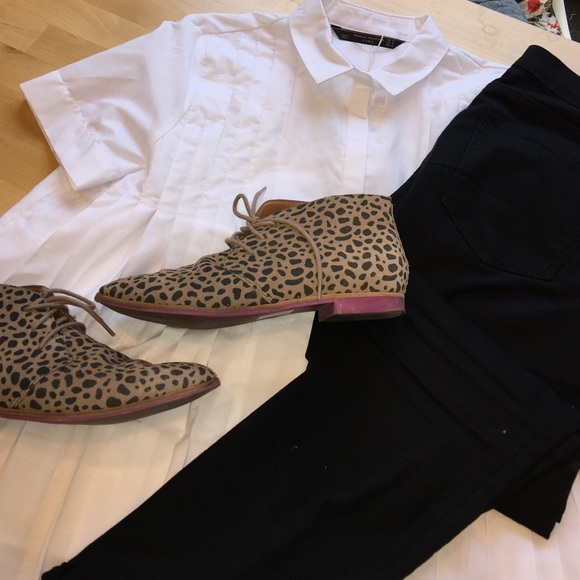 Dolce Vita Shoes - Dolce Vita Animal Print Suede Ankle Boot