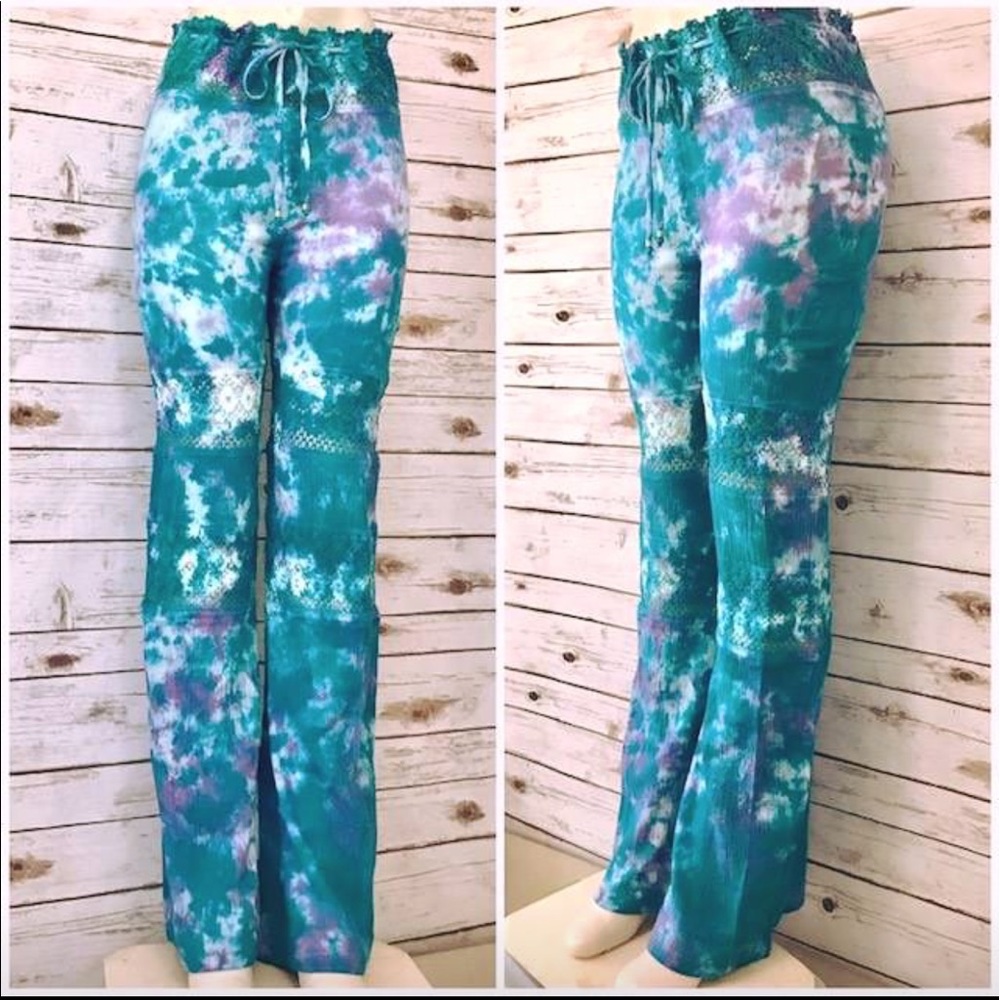 💥CLEARANCE SALE Crochet Inset Swim Cover Pants