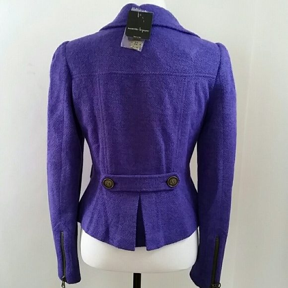 Blueberry Blazer Coat - Picture 2 of 4