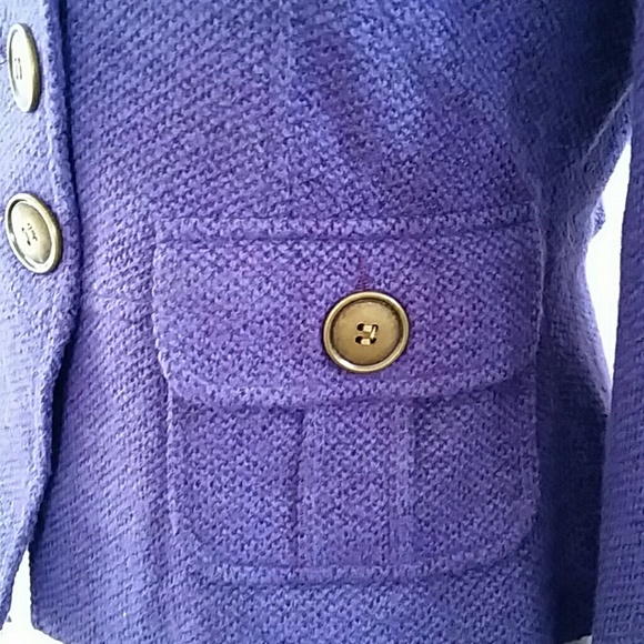 Blueberry Blazer Coat - Picture 3 of 4