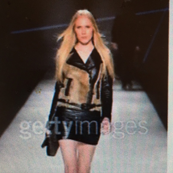 Rudsak runway leather fur moto jacket - Picture 2 of 4