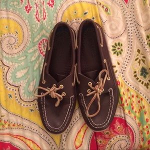 Espresso brown Sperries