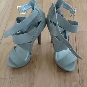 Strappy heels