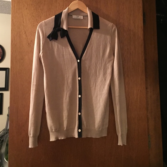 Prada bow cardigan