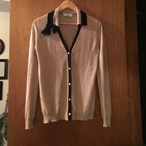 Prada bow cardigan