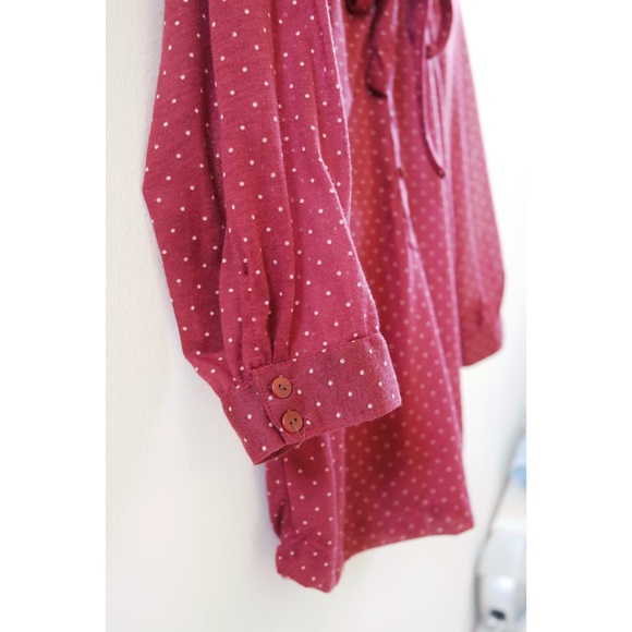 [SOLD] ZARA Ribbon Button Down - Picture 3 of 3