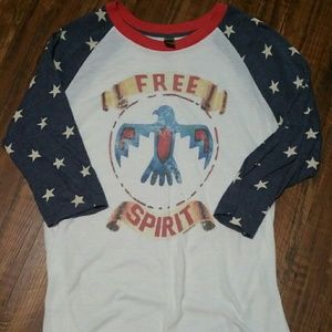 Baseball style shirt