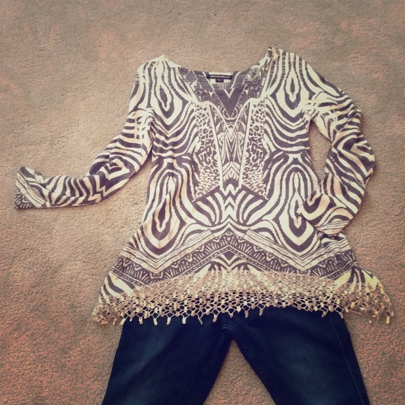 Animal print top 🐾