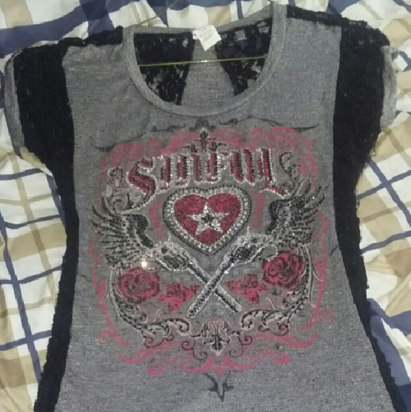 New with out tag sinful lace top