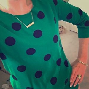 Polka Dot Sweater - BANANA REPUBLIC