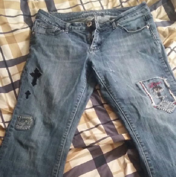 Love & strength 32x35 cowgirl tuff brand