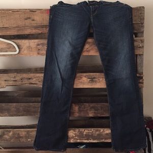 Dark wash jeans