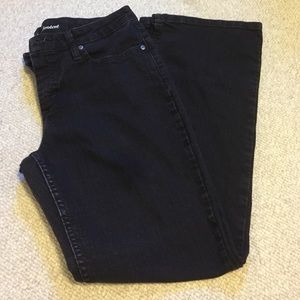 Merona boot cut black jeans