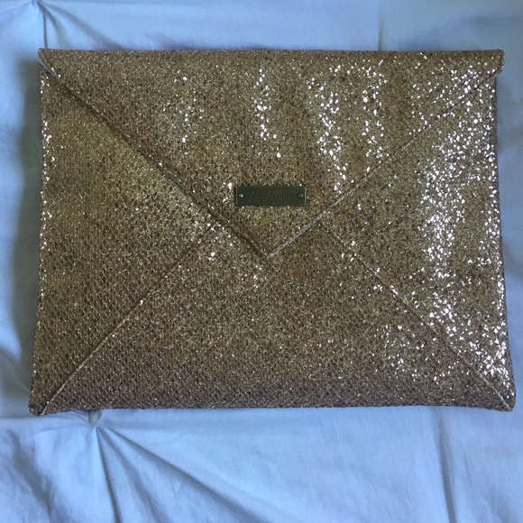 Gold Sequin Clutch