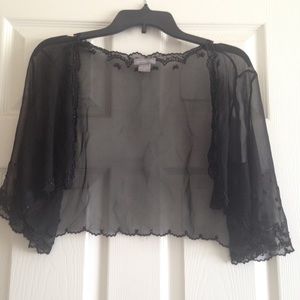 100% Silk Sheer Cardigan/Cover