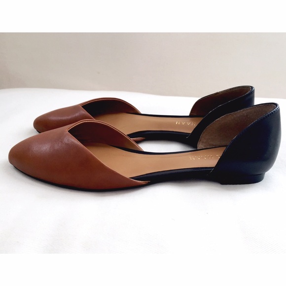 1 DAY Cole Haan Two tone leather D'orsay flats - Picture 3 of 3
