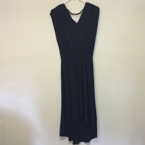 Casual black dress