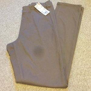 Uniqlo beige legging pants