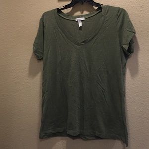Forest Green V-Neck Shirt