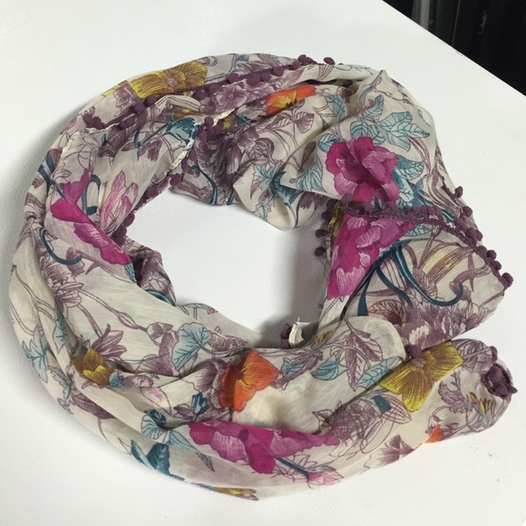 American Eagle Floral Scarf