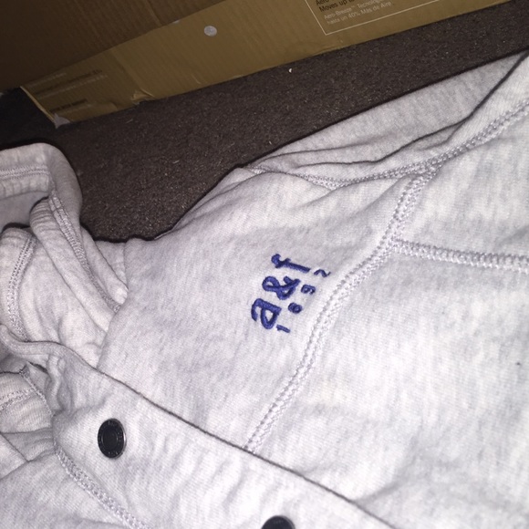 Abercrombie and Fitch varsity type hoodie - Picture 2 of 3
