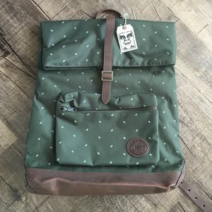 Obey Olive Green backpack