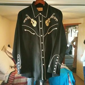 Mens Scully Western Shirt