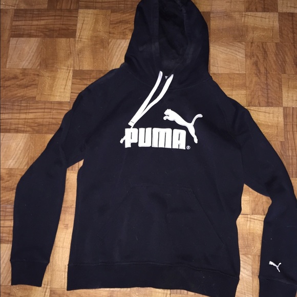 Black Puma Hoodie