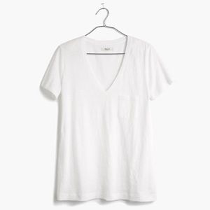 Madewell Whisper v-neck tee