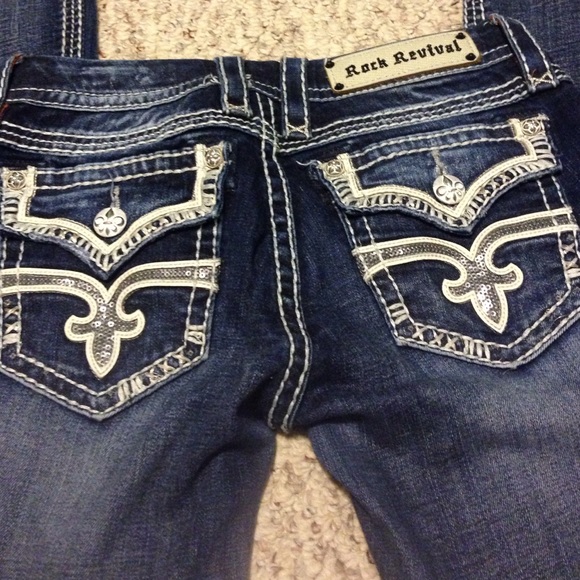 ‼️SOLD‼️Rock Revival jeans
