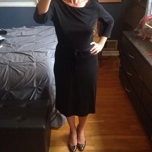Loft Black Dress Size 8