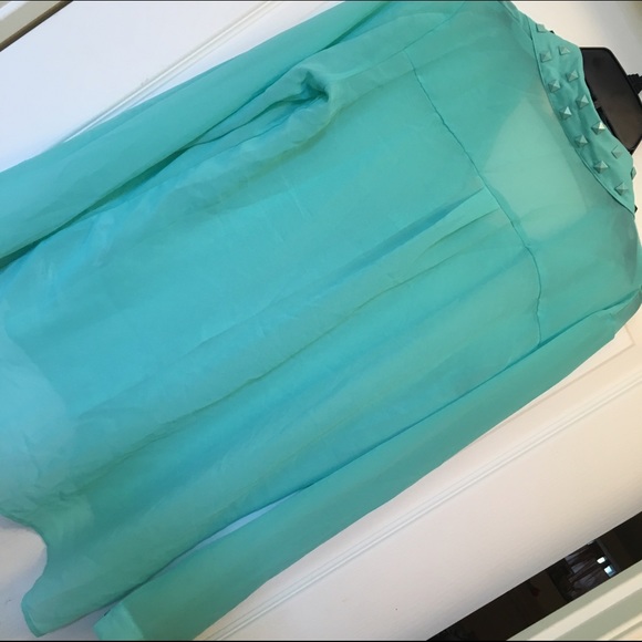 Sheer button down shirt - Picture 2 of 3