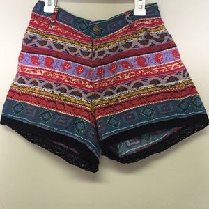 Fun print shorts