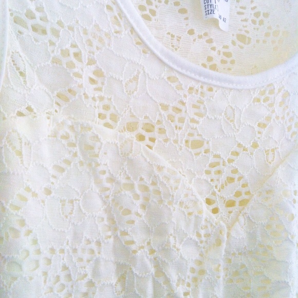 NEW White Lace Sweetheart Dress - Picture 3 of 3