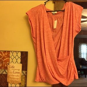 Old Navy wrap top.