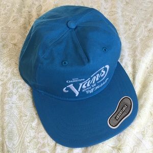 Ocean Blue Vans Snapback Hat